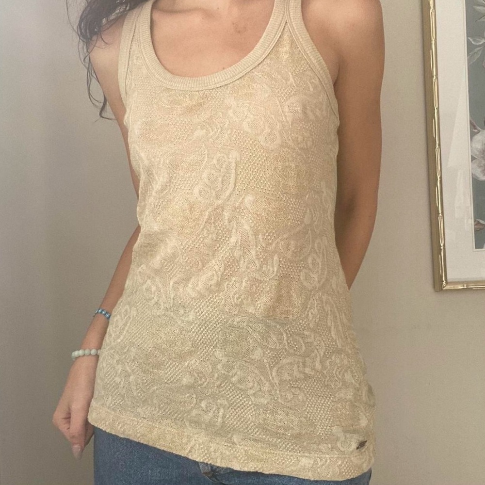 Miss Sixty Gold tank top